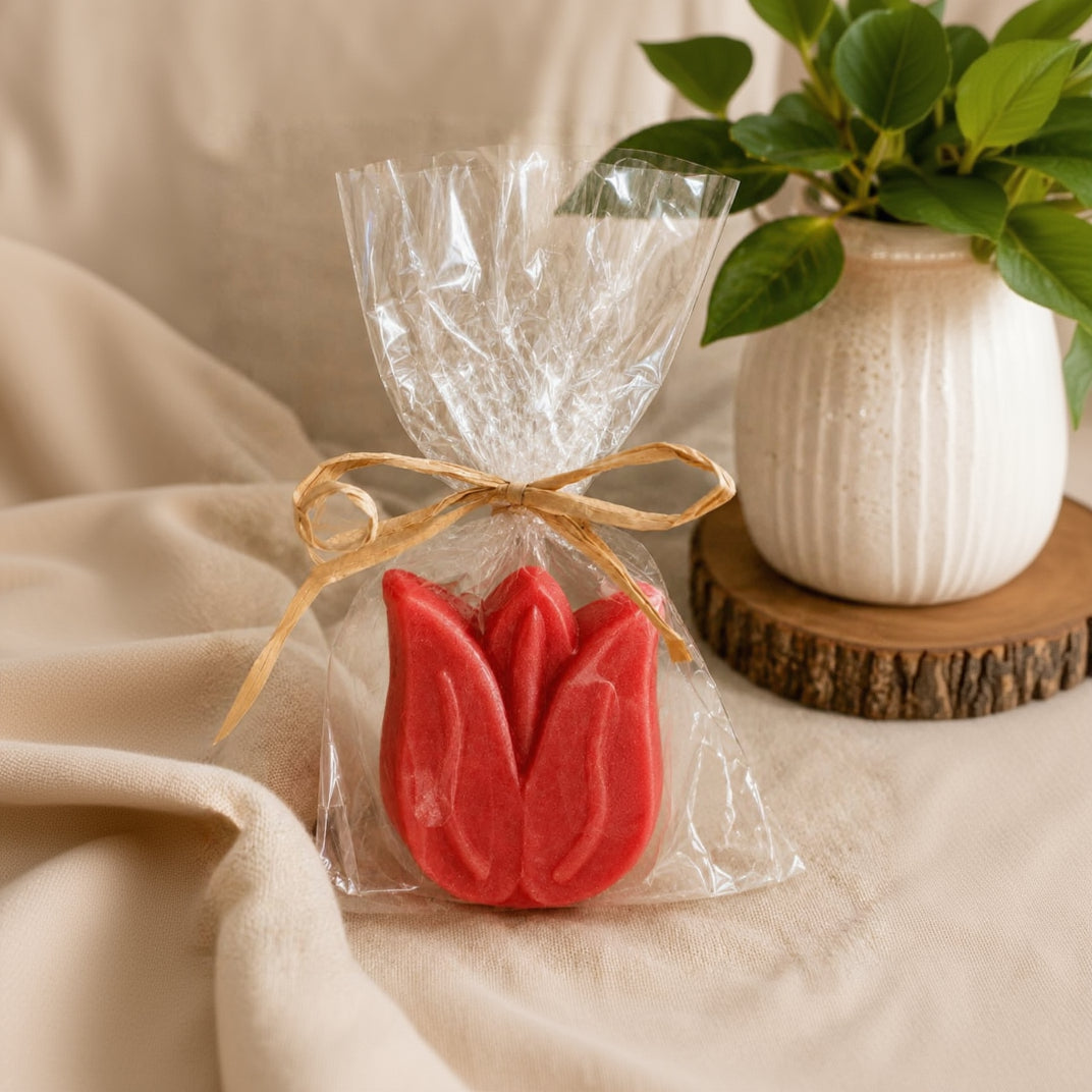 ❤️ Red Tulip Soap