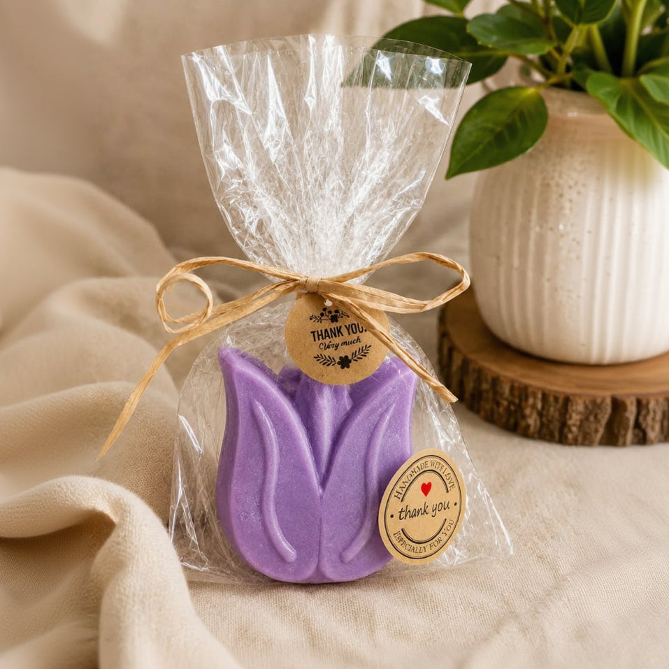 💜 Purple Tulip Soap
