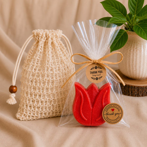 ❤️ Red Tulip Soap