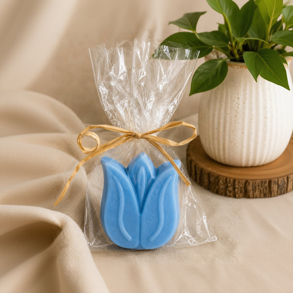 🩵 Sky Blue Tulip Soap