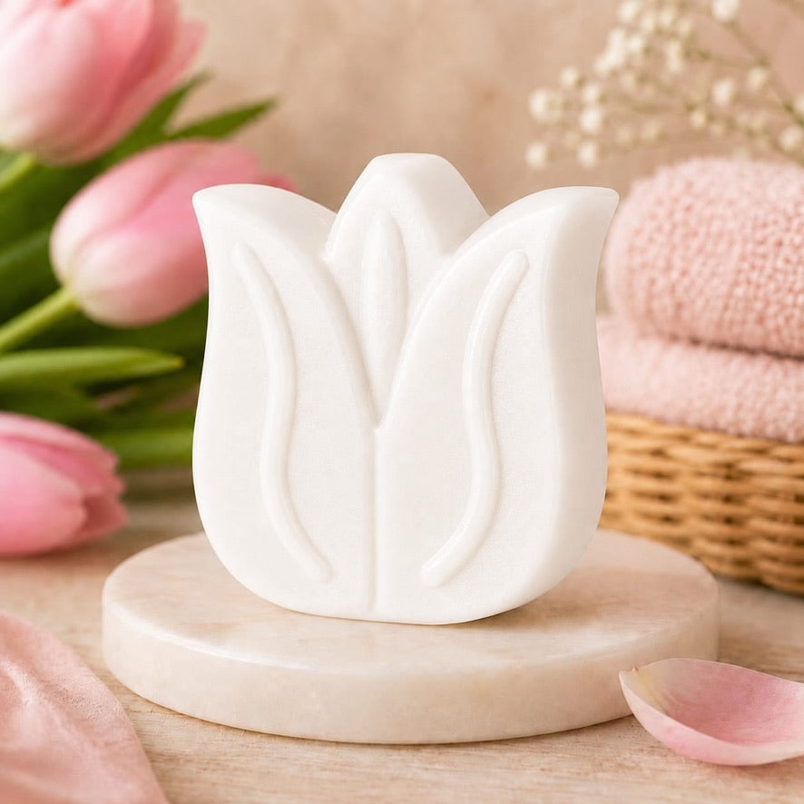 🤍 White Tulip Soap