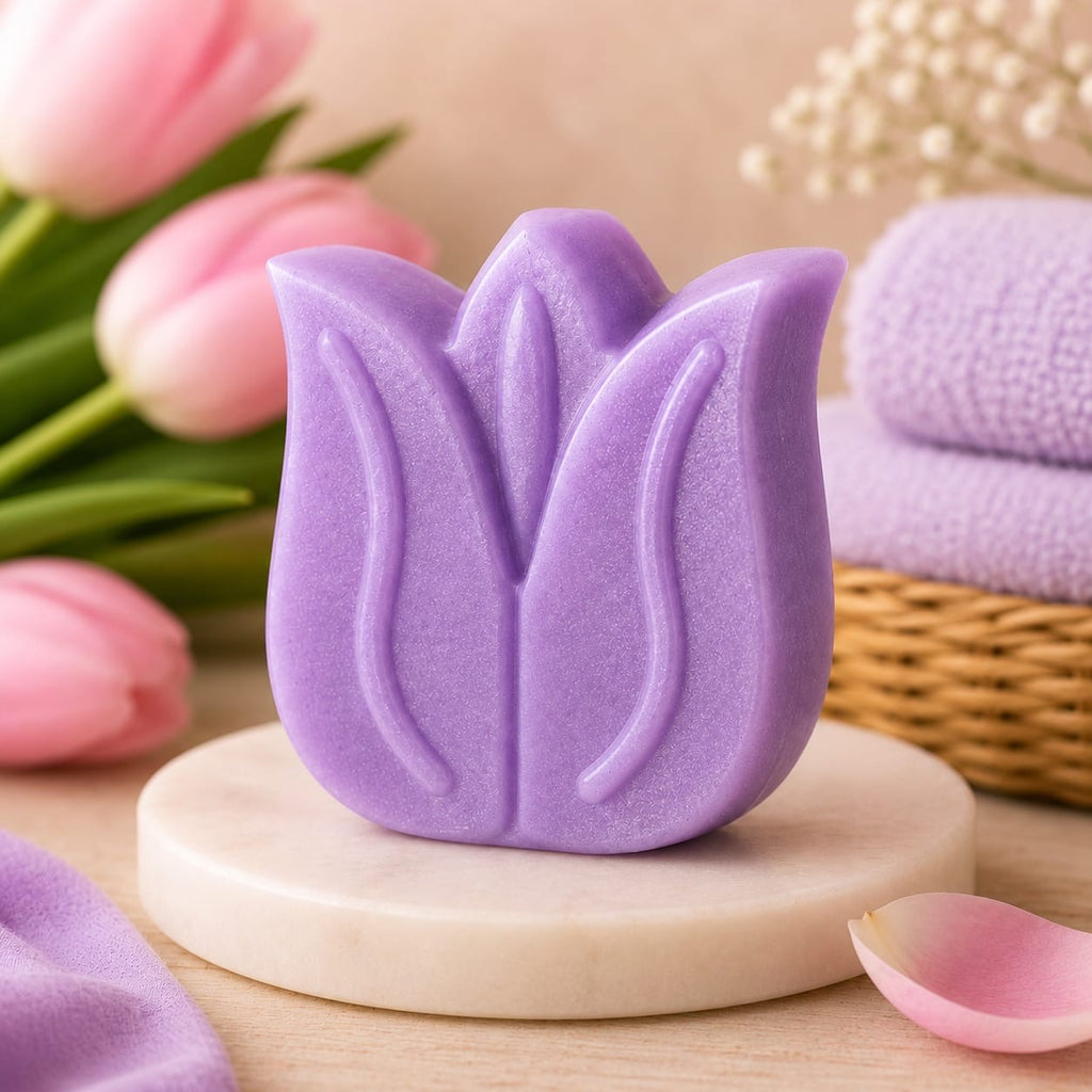 💜 Purple Tulip Soap