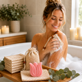 Exfoliating Soap Saver Bag | Reusable Soap Pouch